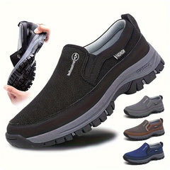 Men's Slip-On Trekking Shoes Breathable Non-Slip Sneakers