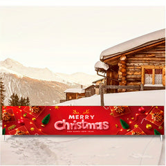 1pc Christmas Banner Party Decoration Props