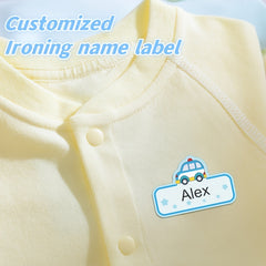 Custom Waterproof Clothing Name Labels - Set of 24pcs