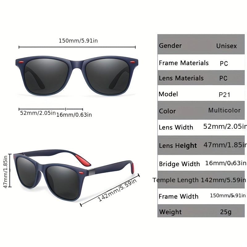 Men's Polarized Sunglasses For Driving Fishing Golf UV Protection