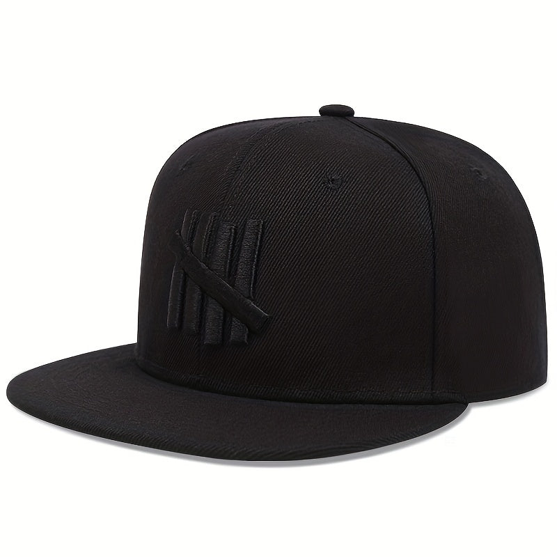 Unisex Sunshade Five Stripe Baseball Cap for Outdoor Sport