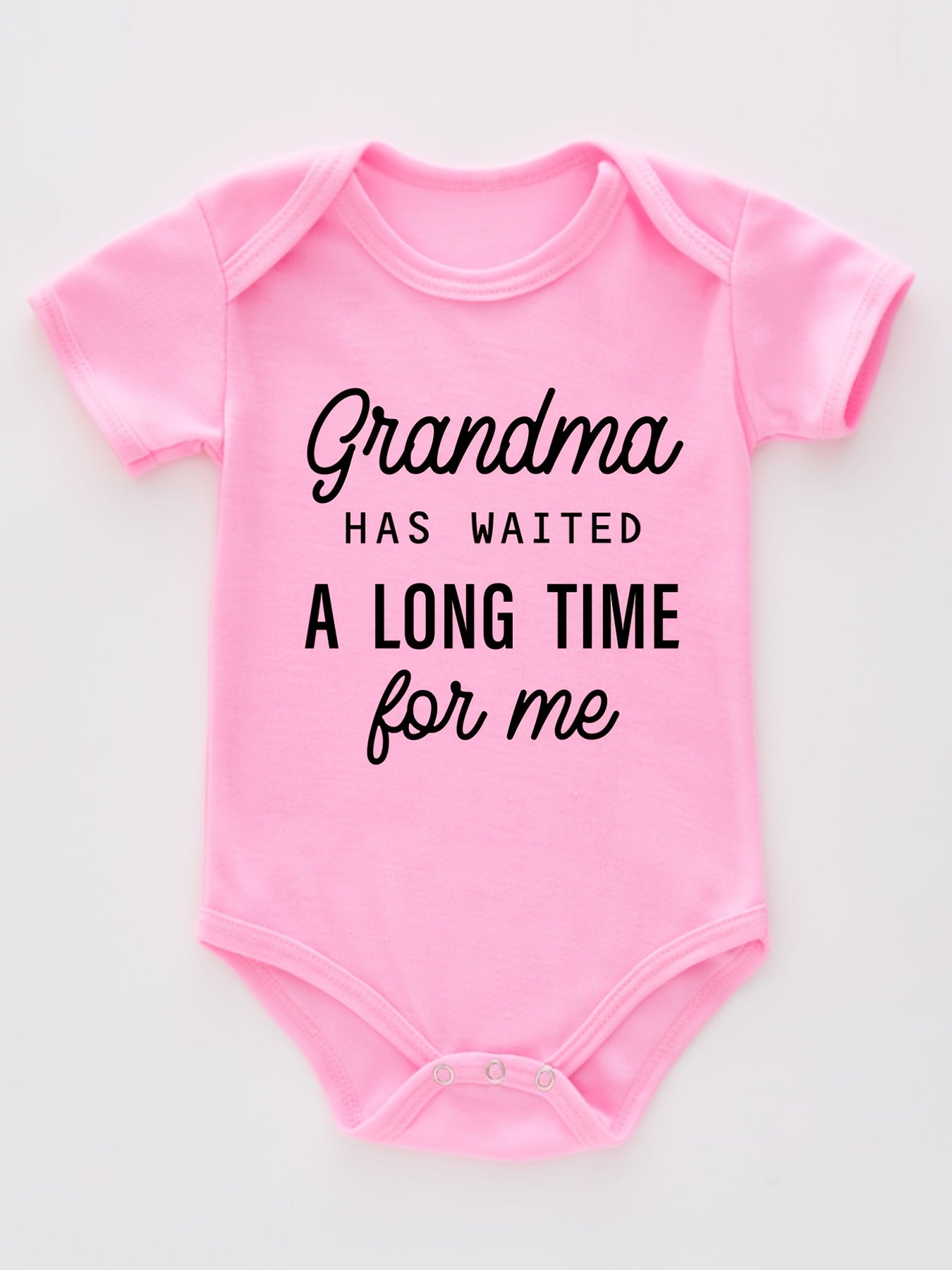 Grandma-Themed Baby Girl Bodysuit Onesies for Summer