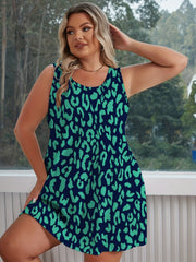 Leopard Print Tank Dress for Women