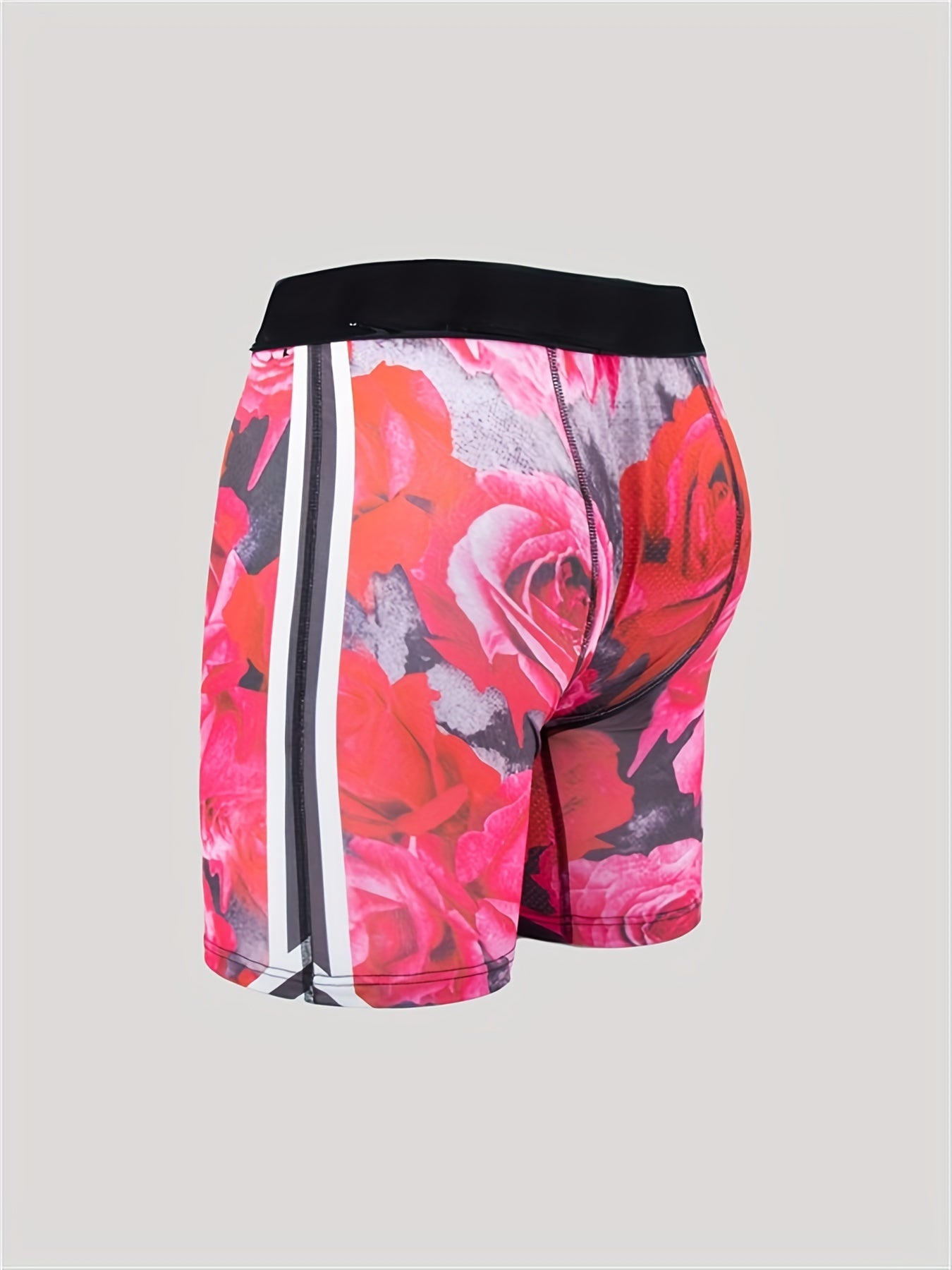 Men's Vintage Rose Graphic Boxer Shorts