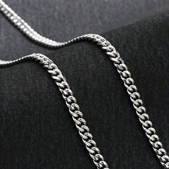 Boys Stainless Steel Hip Hop Chain Necklace for Party