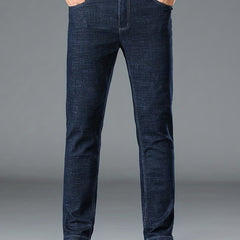 Men's Formal Jeans Business Dress Pants