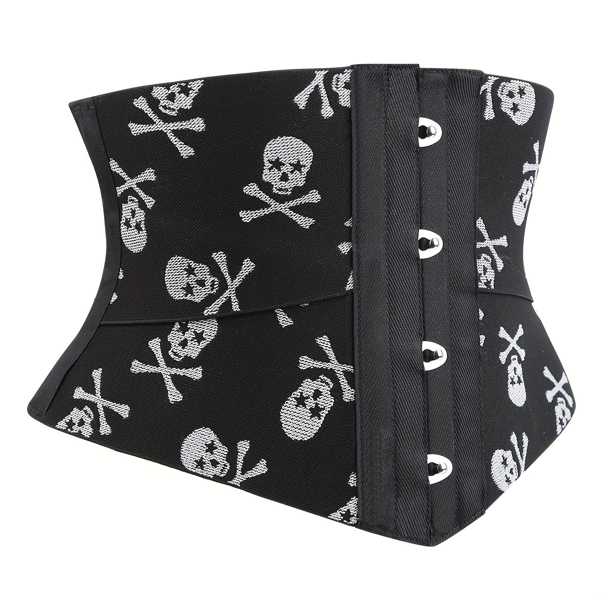 Skull Pattern Tummy Wrap Slim Girdle Belt Cincher Women's Underwear
