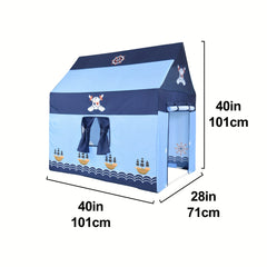 NARMAY Pirate Club Play Tent Indoor Playhouse for Kids