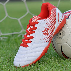 Women's Soccer Pattern Sneakers Casual Lace Up Football Shoes