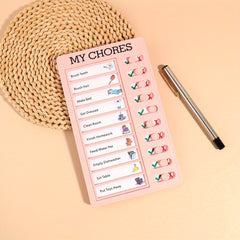 English Self Discipline Puncher Daily Plan Board To Do List RV Checklist