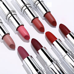Moisturizing Matte Lipstick Waterproof Velvet Finish Long Lasting