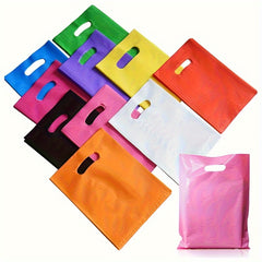 10pcs Plastic Party Gift Bags for Various Occasions