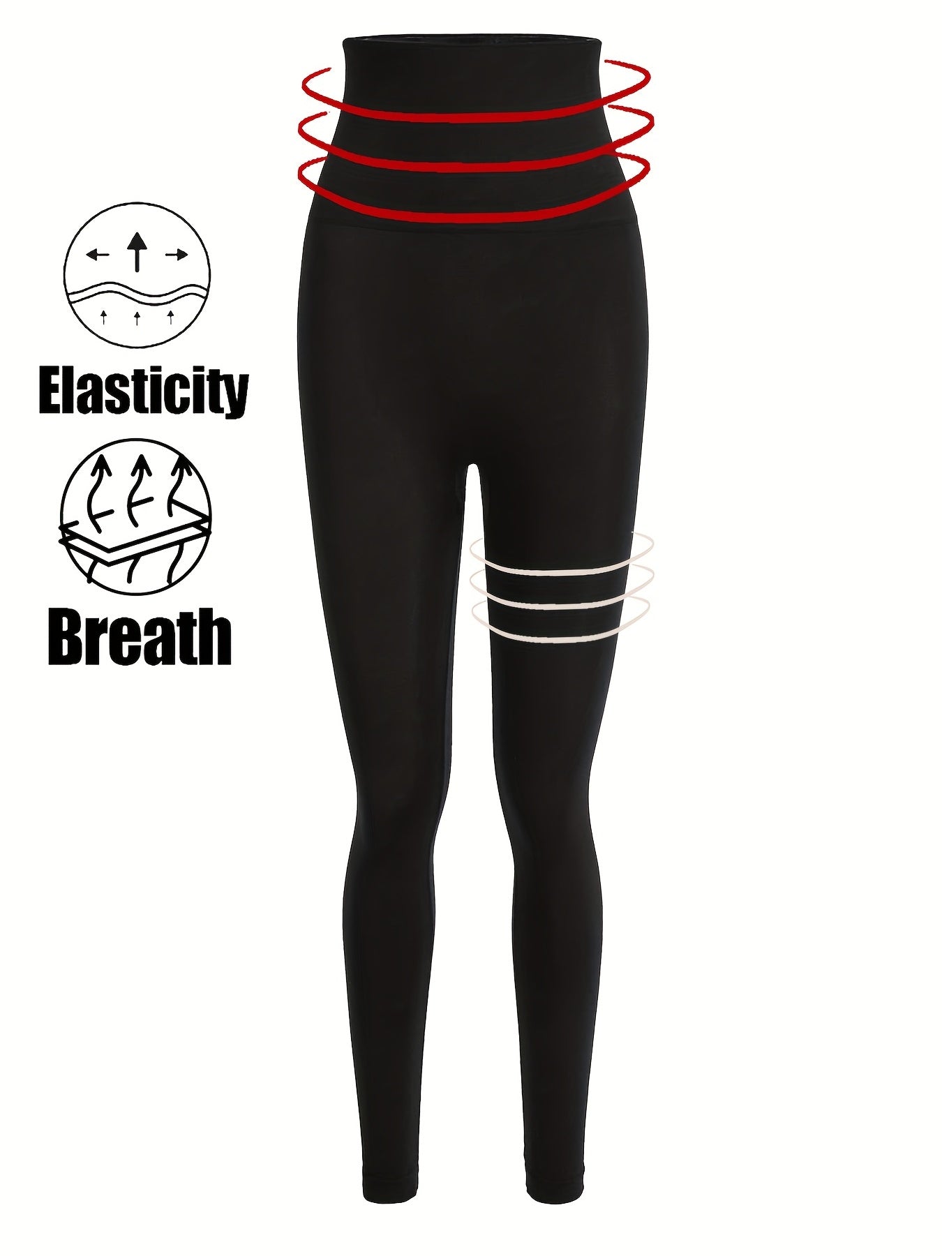 High Waist Shaping Pants Tummy Control Compression Shorts