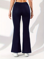 Stretch Bootcut Yoga Pants High Waist Leggings