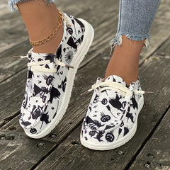 Halloween Scary Print Lightweight Skate Shoes
