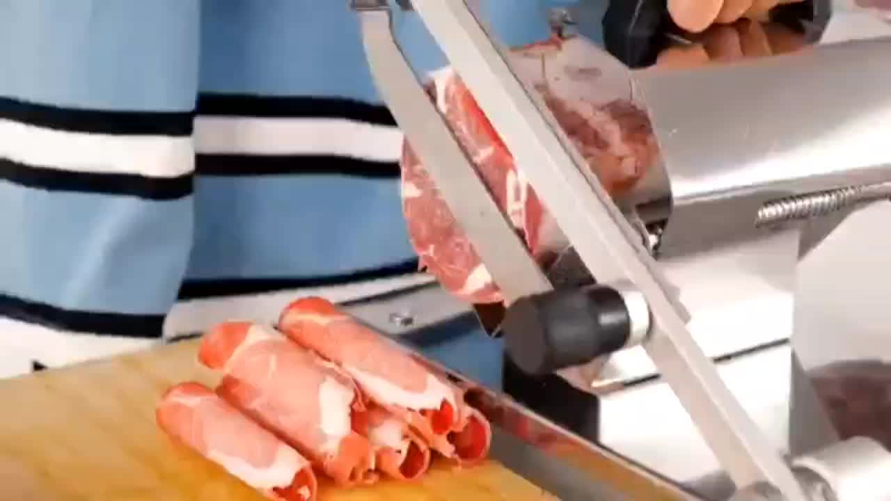Stainless Steel Mutton Roll Slicer - Household Meat Slicer
