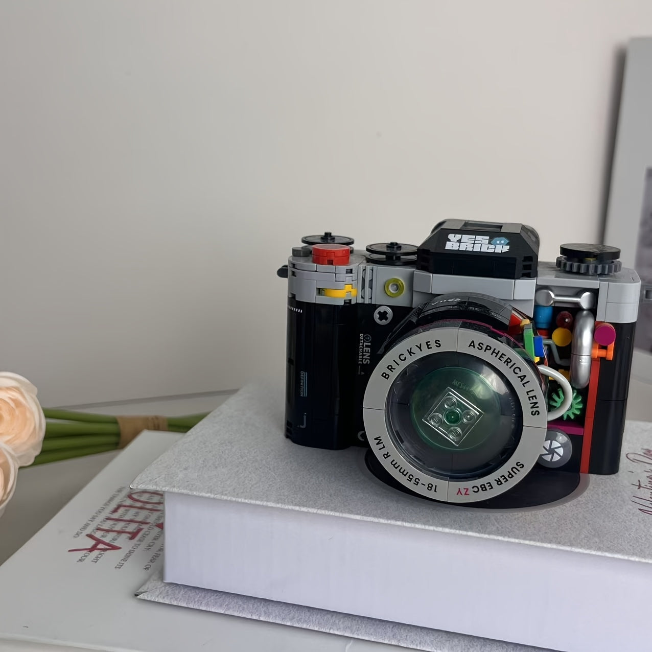 Camera DSLR Building Blocks Set for Home Decor