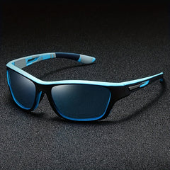 Men's Polarized Ski Cycling Fishing Sunglasses with Windproof Goggles