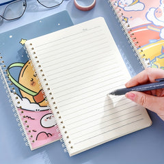 2pcs A5 Spiral Notebook School & Office Supplies 60 Sheets