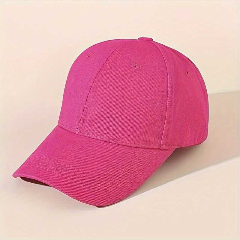 Solid Baseball Cap Outdoor Sun Hat Fishing Mountaineering