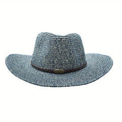 Big Brim Straw Hat Summer Sun Protection Cowboy Hat