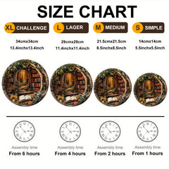 Enchanted Treehouse Library Wooden Jigsaw Puzzle