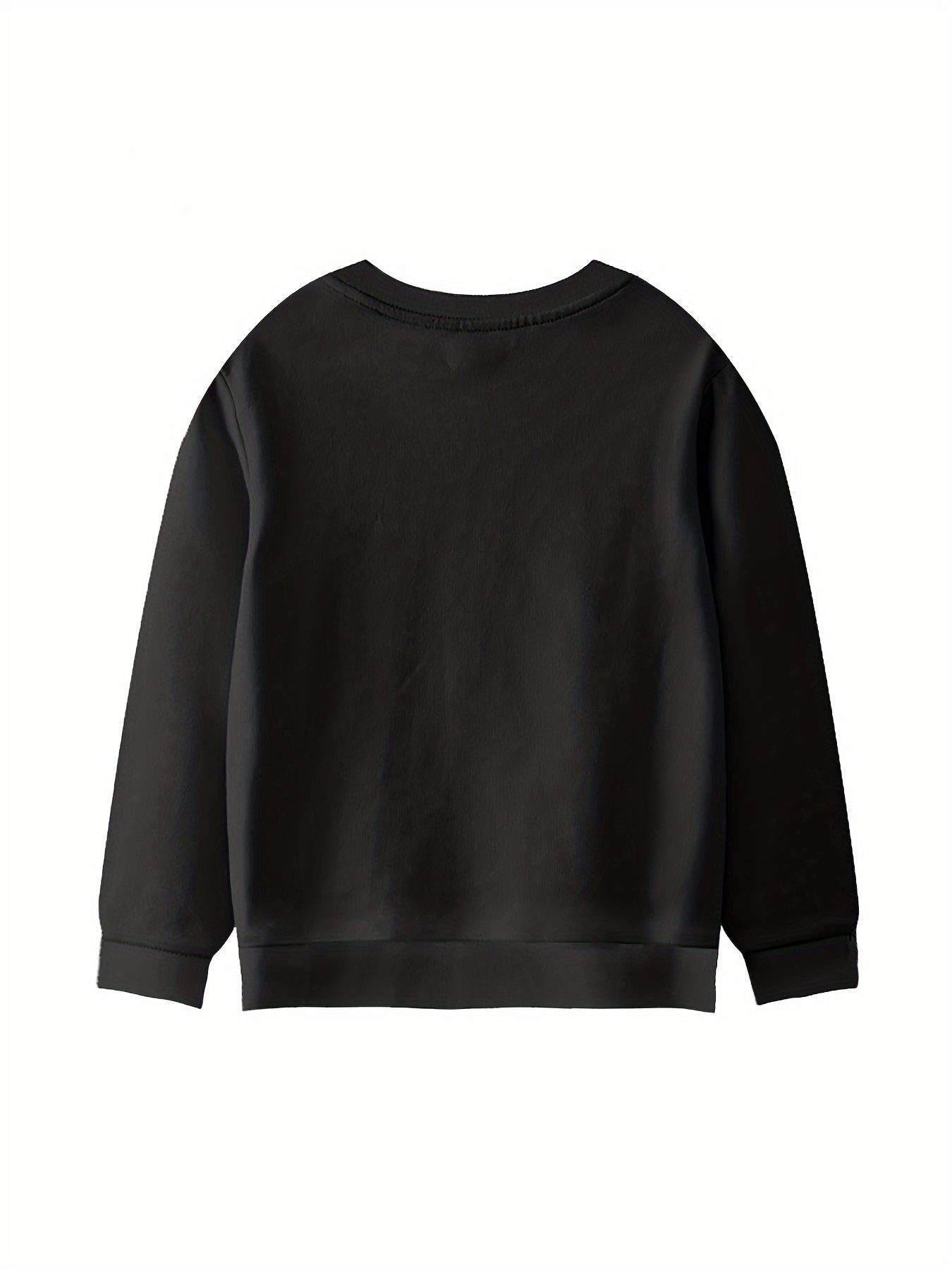 Girls Dancing Bear Graphic Sweatshirt Long Sleeve Pullover