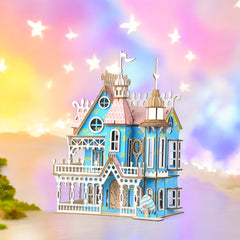 Dream Villa DIY 3D Wooden Puzzle Model