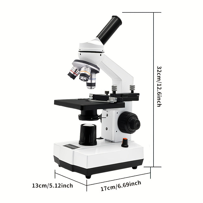 40X 1000X Professional Biological Compound Microscope