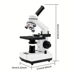 40X 1000X Professional Biological Compound Microscope