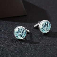 Jehovah's Witnesses Image Cufflinks 16mm Glass Steampunk Gift