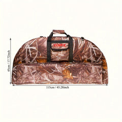 3 inch Canvas Bow Bag - Archery Equipment Storage, Dual Shoulder & Handheld