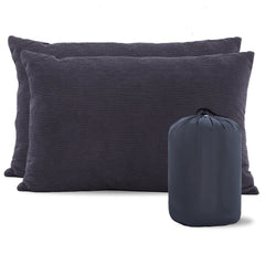 2 Pack Lightweight Backpacking Pillows for Travel with Removable Cover
