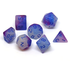 7pcs Luminous Board Game Dice Set with Box
