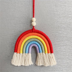 Nordic Style Rainbow Car Hanging Decorative Pendant