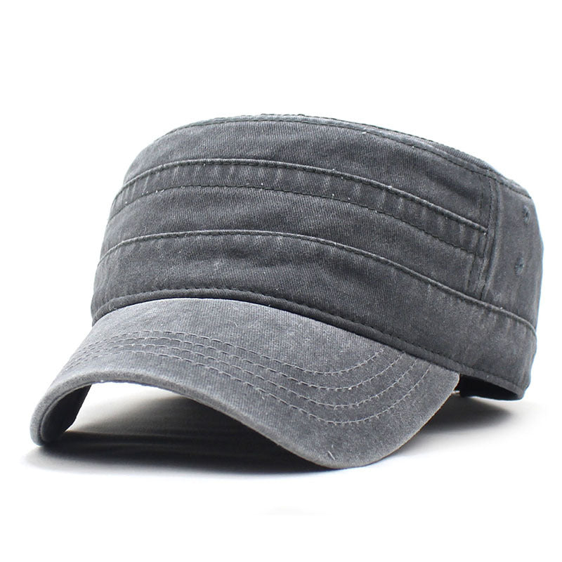 Men's Vintage Flat Cap for Outdoor Baseball