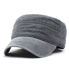 Men's Vintage Flat Cap for Outdoor Baseball