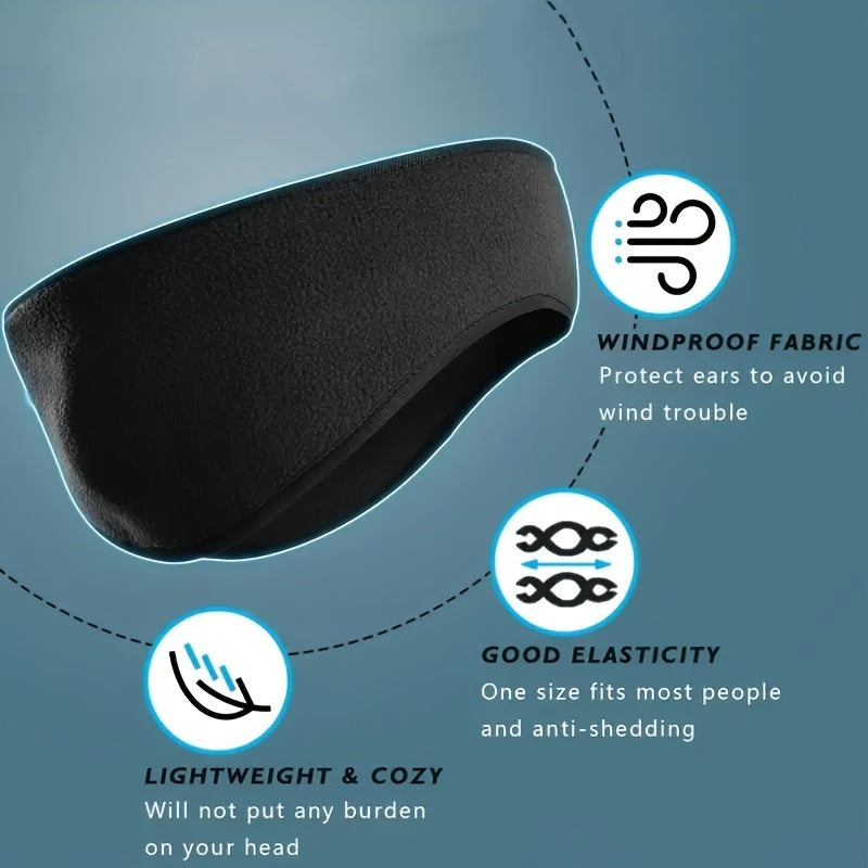 Outdoor Winter Ear Warmer Headband Fleece Ear Muff