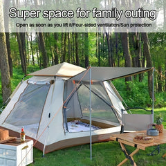 Durable Portable Tent for 3-4 People - Ideal for Family Outdoors