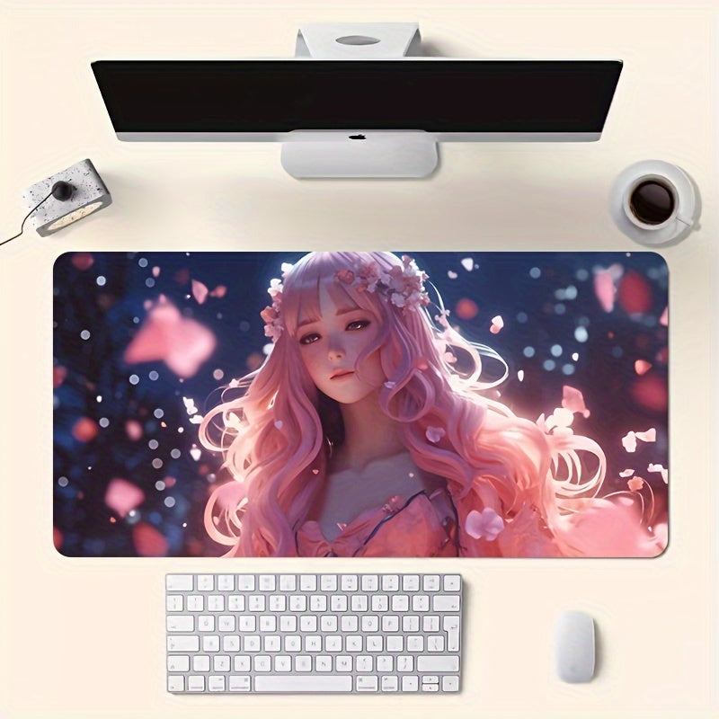 Anime Cartoon Pattern Waterproof Desk Mat