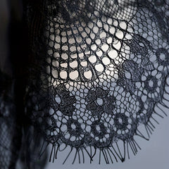 Lace Head Veil Halloween Party Hair Accessories Gothic Style Head Veil