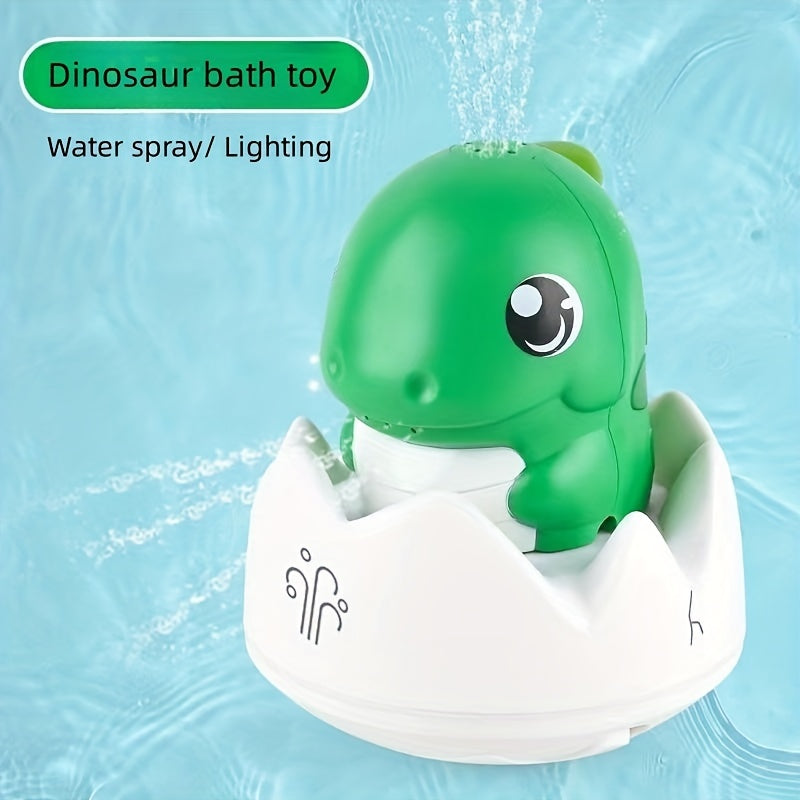 Dino Bath Toy Light Up Sprinkler for Toddlers