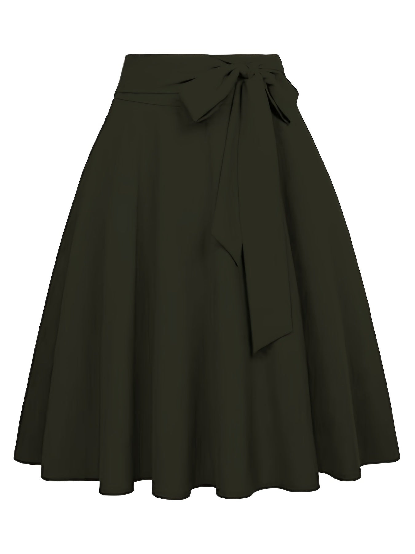 High Waist Pleated Maxi Skirt Women's Clothing