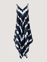 Casual Cami Harem Jumpsuit Pocket Loose Jumpsuit Women's Clothing