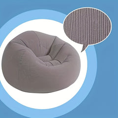 Portable Air Sofa Inflatable Sofa Home Camping, Comfortable Bean Bag Chair