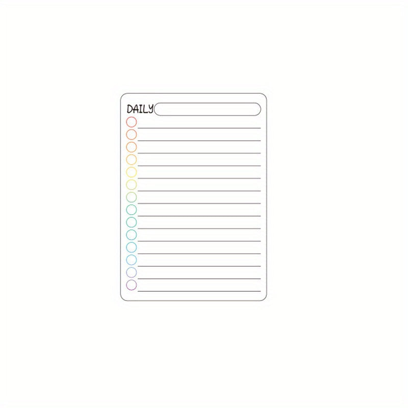 Erasable Magnetic Whiteboard Monthly Planner Weekly Calendar Fridge Sticker