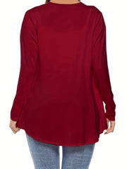 Open Front Long Sleeve Cardigan with Pockets