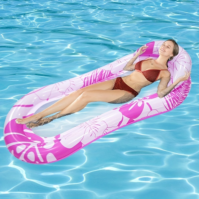 Portable Inflatable Water Bed for Beach and Pool - Relaxation and Vacation