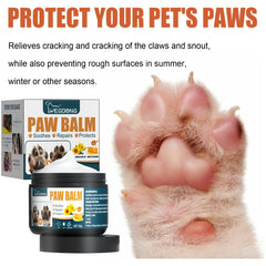 Pet Paw Cream for Dogs and Cats - Foot Protection Balm