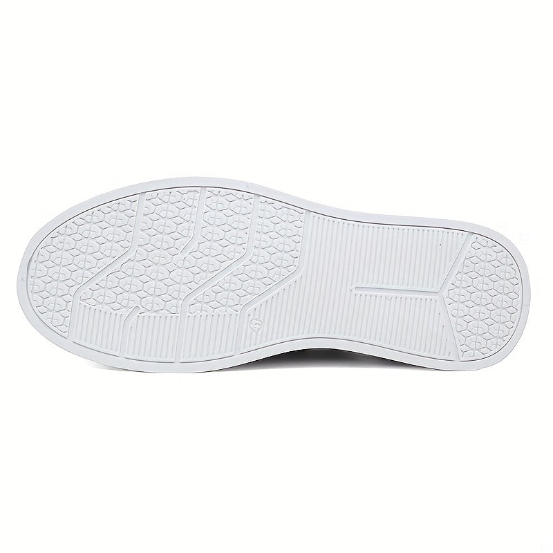 Crocodile Pattern Skate Shoes for Men Breathable Non Slip Sneakers